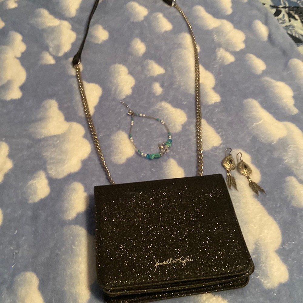 Very Sparkly Kendall & Kylie evening bag